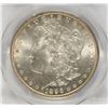 Image 2 : 1896 MORGAN SILVER DOLLAR, PCGS MS-65  BLAST WHITE!!