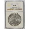 Image 1 : 2003 AMERICAN SILVER EAGLE, NGC MS-69