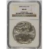Image 1 : 2008 AMERICAN SILVER EAGLE, NGC MS-69