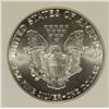 Image 3 : 1986 AMERICAN SILVER EAGLE, PCI MS-70 PERFECT!  BOOKS FOR $800.00