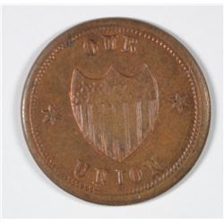 CIVIL WAR TOKEN (OUR UNION) CH AU