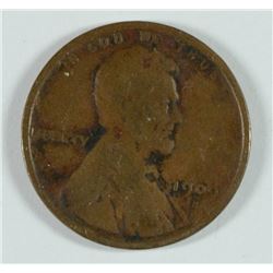 1909-S LINCOLN CENT G/VG