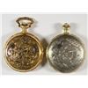 Image 2 : 2 - HUNTING CASE MODERN POCKET WATCHES, NOT RUNNING, NEEDS SERVICED