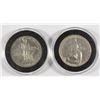 Image 2 : 2 - COMMEM HALF DOLLARS; 1925 LEXINGTON & 1920 PILGRIM BOTH CIRCULATED