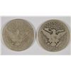 Image 2 : 1908-S & 1910-S BARBER HALF DOLLARS GOOD/VG