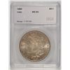 Image 1 : 1885 MORGAN DOLLAR TONED SEGS MS-64