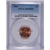 Image 1 : 1984 LINCOLN CENT PCGS MS-66 RD