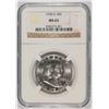 Image 1 : 1958-D FRANKLIN HALF DOLLAR, NGC MS-65