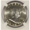 Image 2 : 1960 FRANKLIN HALF DOLLAR, NGC MS-65  RARE!!