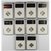 Image 2 : LOT OF ( 10 ) 1953-S ROOSEVELT DIMES, NGC MS-66