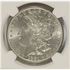 Image 2 : 1881 MORGAN SILVER DOLLAR, NGC MS-63  BLAZING WHITE!