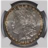 Image 2 : 1903 MORGAN SILVER DOLLAR, NGC MS-63  TONING AROUND THE RIM