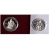 Image 2 : COMMEM HALF DOLLAR LOT; 2- GEORGE WASHINGTON SILVER & 2- 1986 LIBERTY