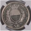 Image 3 : 1934-B SWITZERLAND 5F FRIBOURG FESTIVAL NGC MS-65