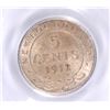 Image 3 : 1912 FIVE CENT NEWFOUNDLAND PCGS MS-63