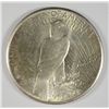 Image 2 : 1928 PEACE SILVER DOLLAR MS 60+ NICE