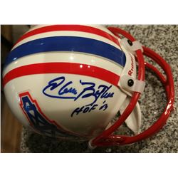 Elvin Bethea Signed Giants Mini Helmet