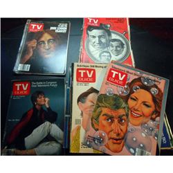 Large Vintage TV Guide Collection