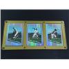 Image 1 : (3) Three 1993 Bleachers Nolan Ryan Cards depicting Nolan's Career, each card is #d/10,000