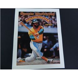 9.75" x 12.5" print of Reggie Jackson on June17th 1974 Sports Illustrated