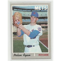 Very nice 1970 Topps Nolan Ryan Card #712