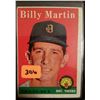 Image 1 : 1958 Topps Billy Martin Baseball Card #271
