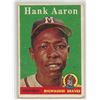 Image 1 : 1958 Topps Hank Aaron Card #30
