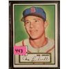 Image 1 : Original 1952 Topps Don Lenhardt Card #4