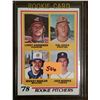 Image 1 : 1978 Topps Jack Morris Rookie Card #703