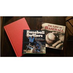 (3) Baseball Books - Baseball Baffles, The Love of Baseball & Baseball a Doubleheader Collection