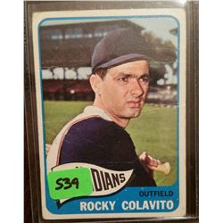 1965 Topps Rocky Colavito Card #380