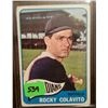 Image 1 : 1965 Topps Rocky Colavito Card #380