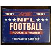 Image 1 : Factory Sealed 1991 Score Supplemental NFL  Football Rookie & Traded 110 Player Box