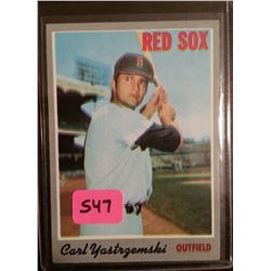 1970 Topps Carl Yastrzemski Card #10
