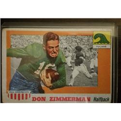 1955 Topps All American #49 Don Gordon Zimmerman RC