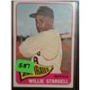 Image 1 : 1965 Topps Willie Stargell Card #377