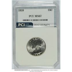 1959 US Washington Quarter - MS 67!!