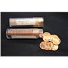 Image 1 : (2) 1963 Canada 1¢ BU Rolls (Hanging 3's!!)