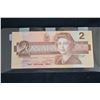 Image 1 : 1986 $2 BC-55bA #BBC0485800-849 - Lot of 50 notes.