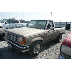 91 Ford Ranger 2 Dr  Standard Cab LB - T - DRIVE MC TP