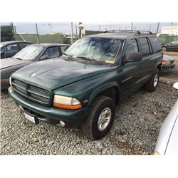 00 Dodge Durango 4 Dr  4WD SUV - ADT - DRIVE