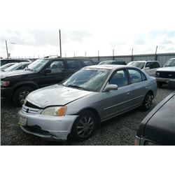 01 Honda Civic 4dr Sedan - T - DRIVE