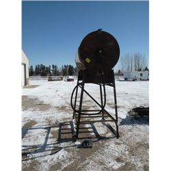 300 gallon fuel barrel w/stand