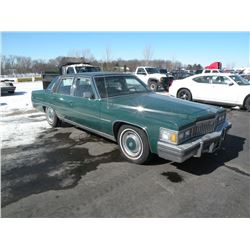 1978 Cadillac Broughman SN#-6B69S8Q207660
