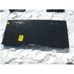 Heavy duty tool plate for skid loader -New