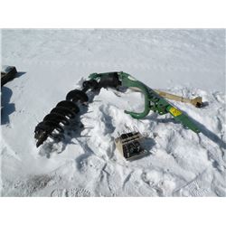 PHD Model 100 3 pt auger w/9" bit