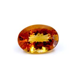 26 ct & up Citrine Oval Shaped Loose Stone
