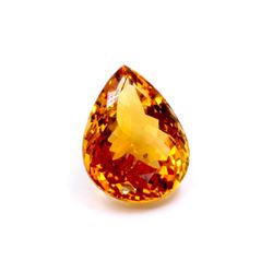 95 ct & up Citrine Pear Shaped Loose Stone