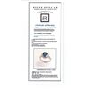 Image 3 : ONE CENTER ROUND CUT NATURAL BLUE SAPPHIRE TW: 2.57CTS