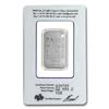 Image 2 : Chantilly Lace - 10 gram Silver Pamp Ingot Pendant